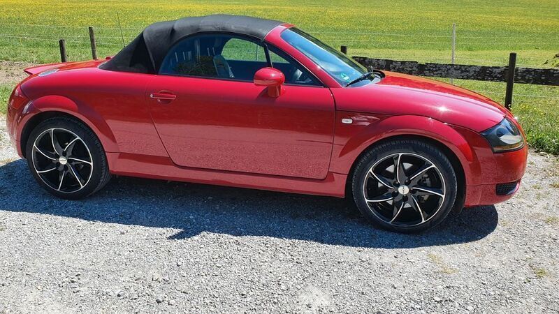 Rot Gebraucht 2002 Audi TT Roadster Sport Cabrio | 7.200 € (Guter Preis) - Bild 1/4