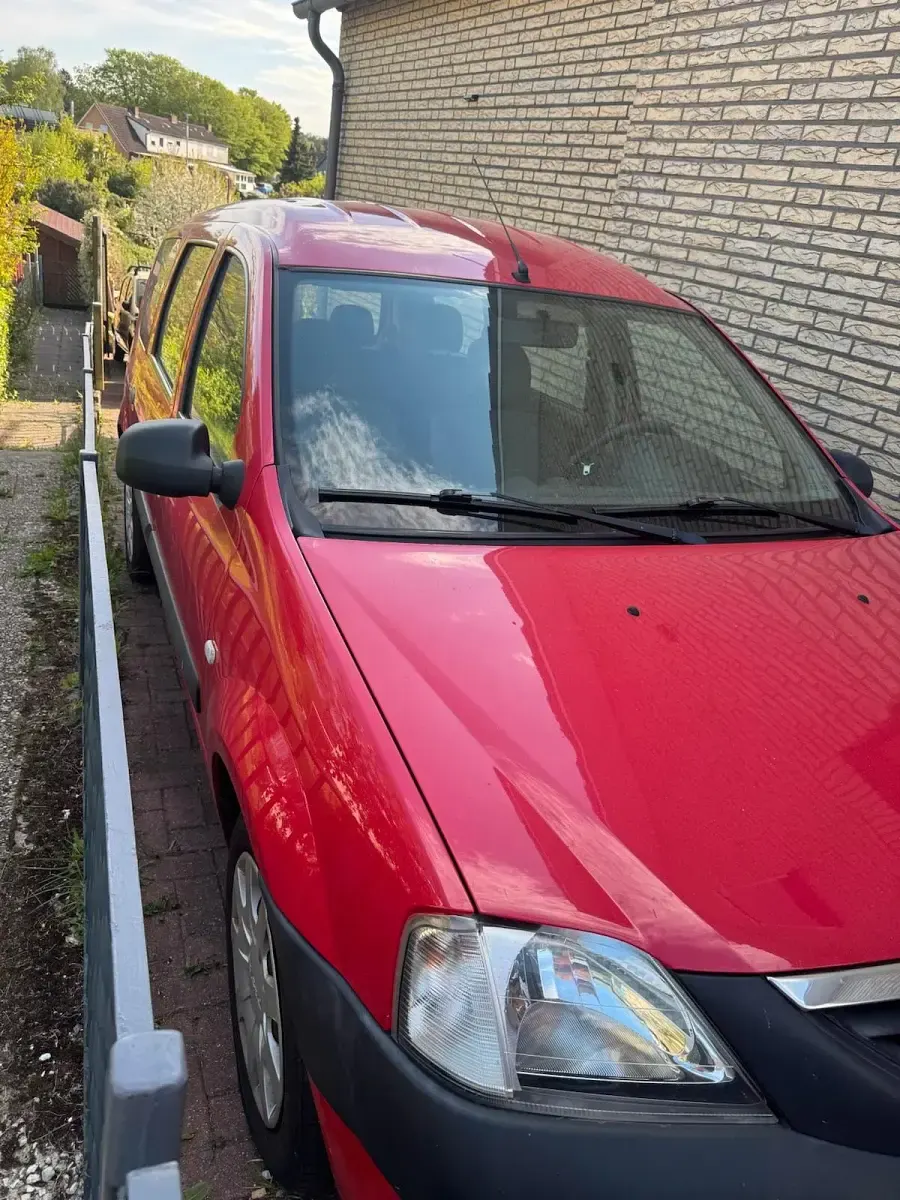 Używany Dacia Logan 75 KM (55 kW) 2009 Czerwony Kombi