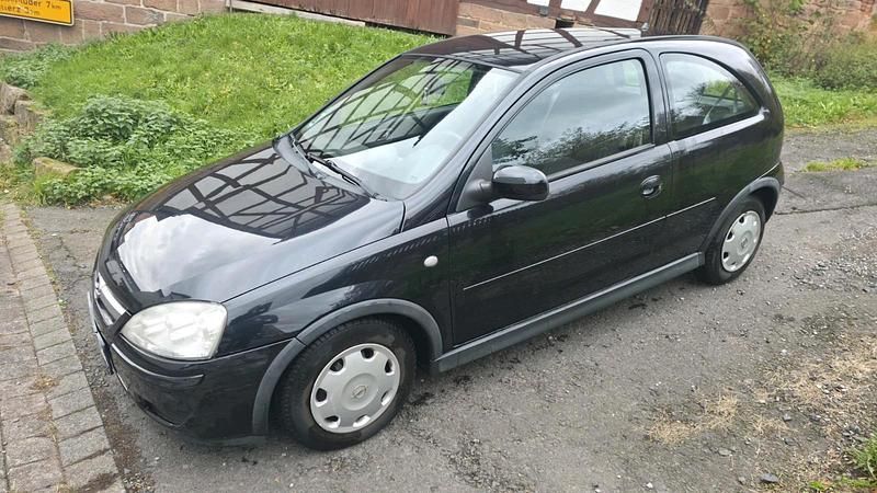 Schwarz Gebraucht 2006 Opel Corsa Kleinwagen | 1.299 € (Fairer Preis) - Bild 1/4