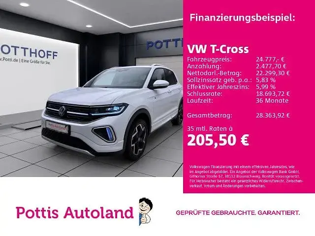 Gebraucht VW T-Cross R-line 116 PS (85 kW) 2025 SUV