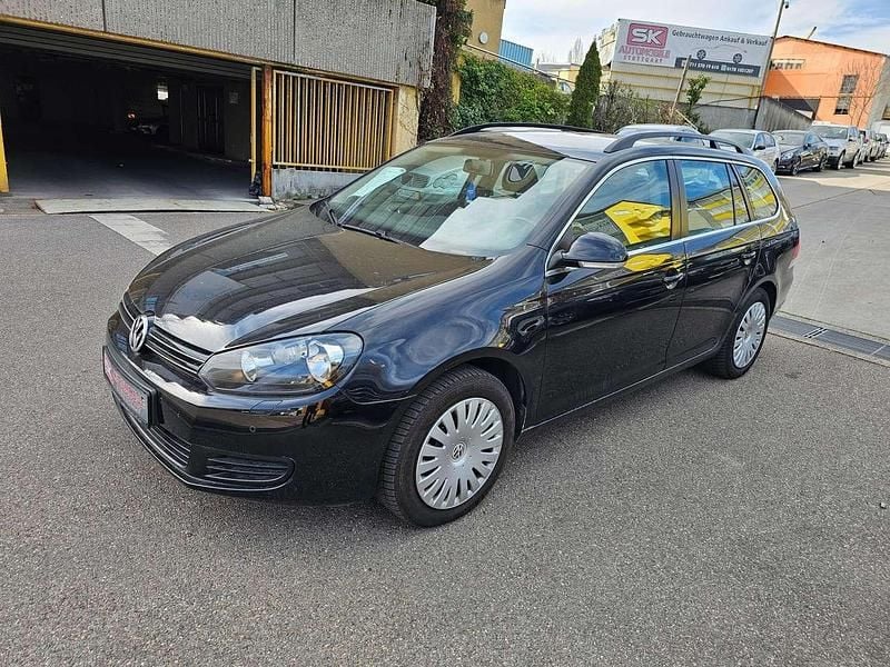 Deep black perleffekt Gebraucht 2010 VW Golf VI Comfortline Kombi | 4.900 € (Fairer Preis) - Bild 1/4