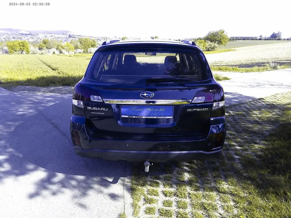 Gebraucht Subaru Outback Active 167 PS (122 kW) 2012 Blau Kombi