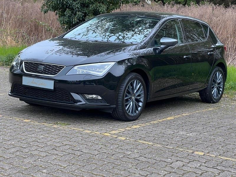 Gebraucht Seat Leon 110 PS (80 kW) 2015 Schwarz Kleinwagen