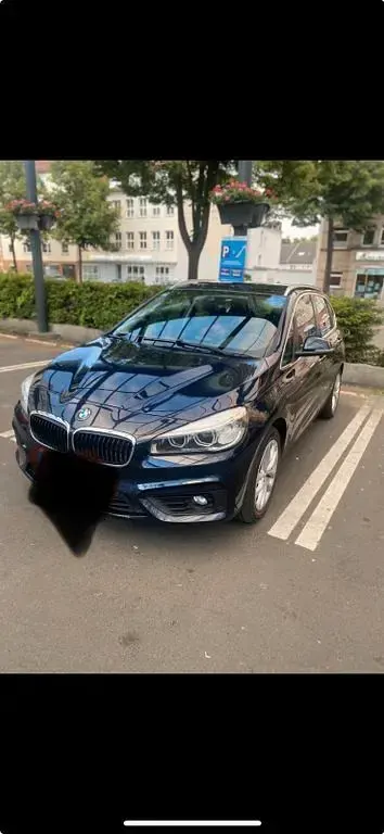 Brugt BMW 225 Active Tourer Advantage 224 HK (164 kW) 2016 Blå MPV