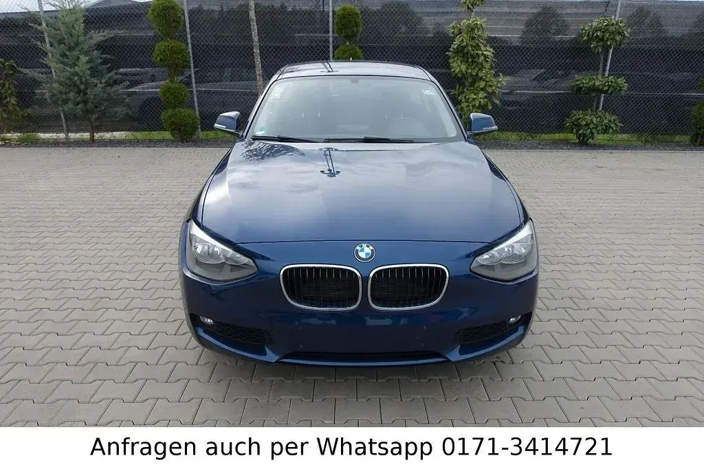 Gebraucht BMW 114 Advantage 95 PS (69 kW) 2013 Blau Kleinwagen