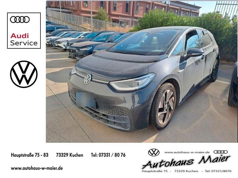 Grau Gebraucht 2022 VW ID.3 Pro Kleinwagen | 22.750 € (Superpreis) - Bild 1/4