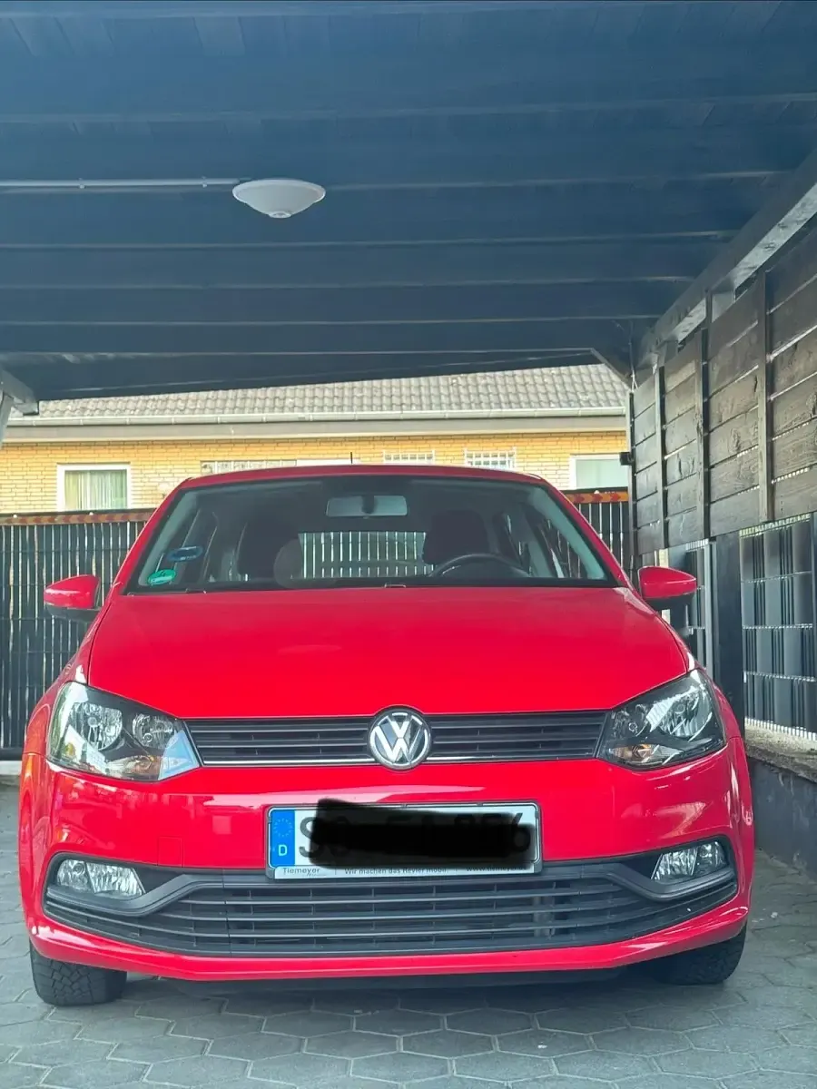 Używany VW Polo 60 KM (44 kW) 2017 Czerwony Hatchback