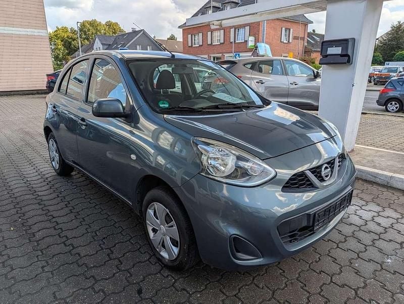 Blau Gebraucht 2016 Nissan Micra Kleinwagen | 4.600 € (Superpreis) - Bild 1/4