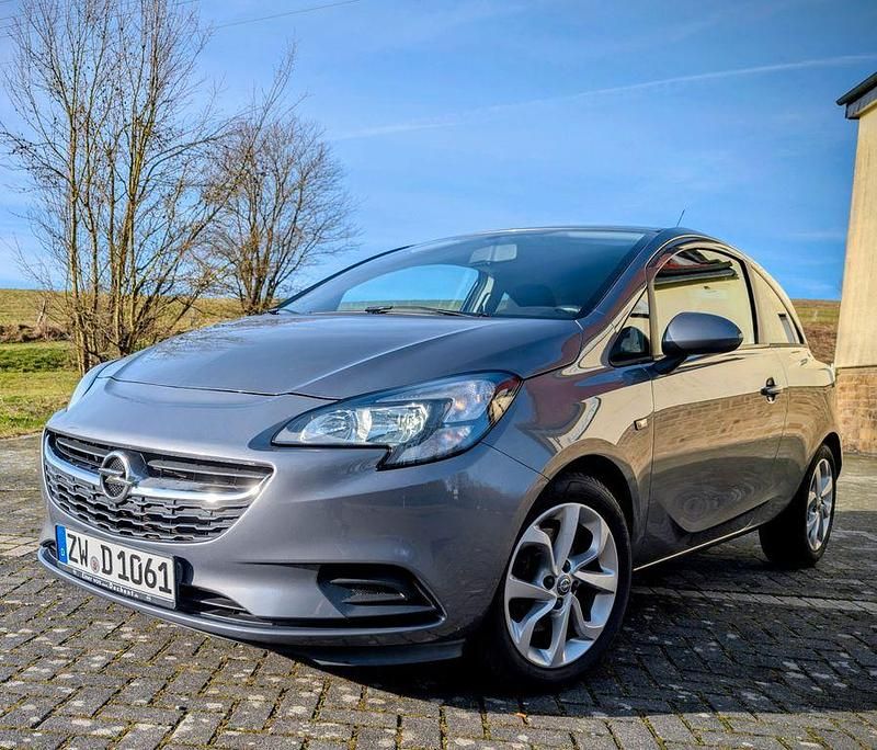 Gebraucht Opel Corsa Edition 101 PS (74 kW) 2015 Grau Kleinwagen