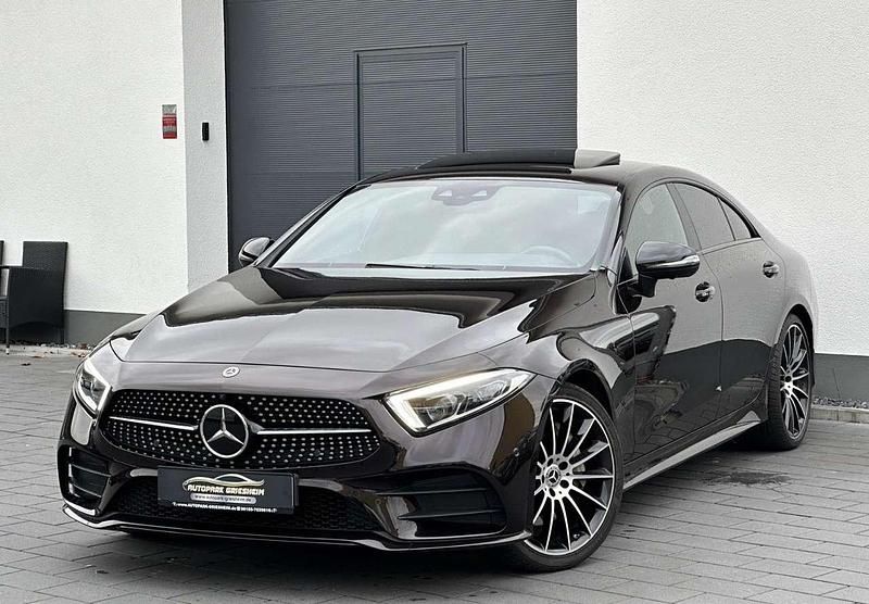 Rubinschwarz Gebraucht 2018 Mercedes CLS450 AMG line Coupé | 42.900 € (Guter Preis) - Bild 1/4