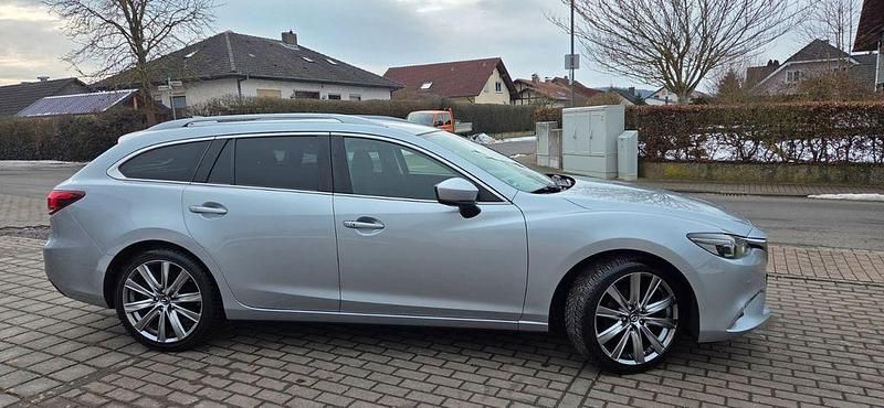 Gebraucht Mazda 6 Nakama 150 PS (110 kW) 2017 Silber Kombi