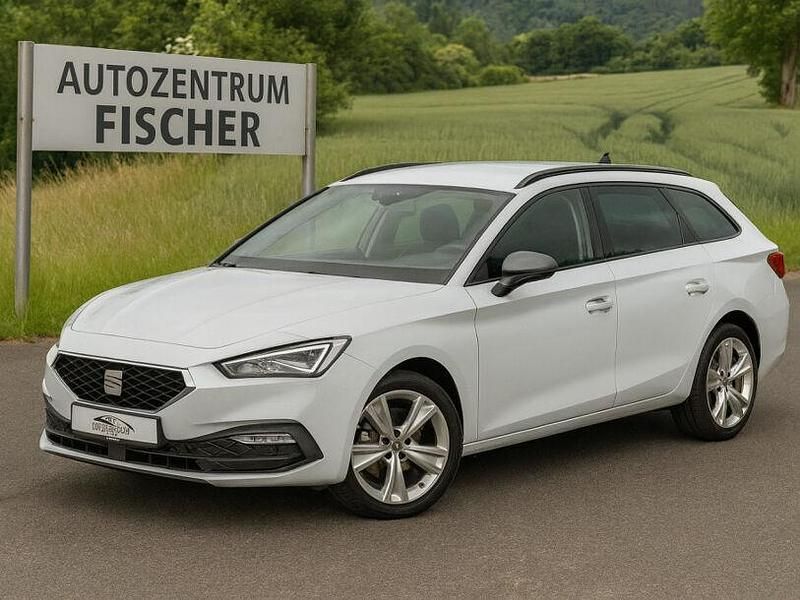 Nevada weiss Gebraucht 2024 Seat Leon FR Kombi | 24.950 € (Superpreis) - Bild 1/4
