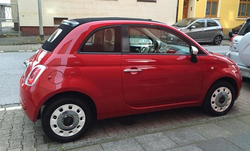 Gebraucht Fiat 500C 69 PS (50 kW) 2013 Rot Cabrio