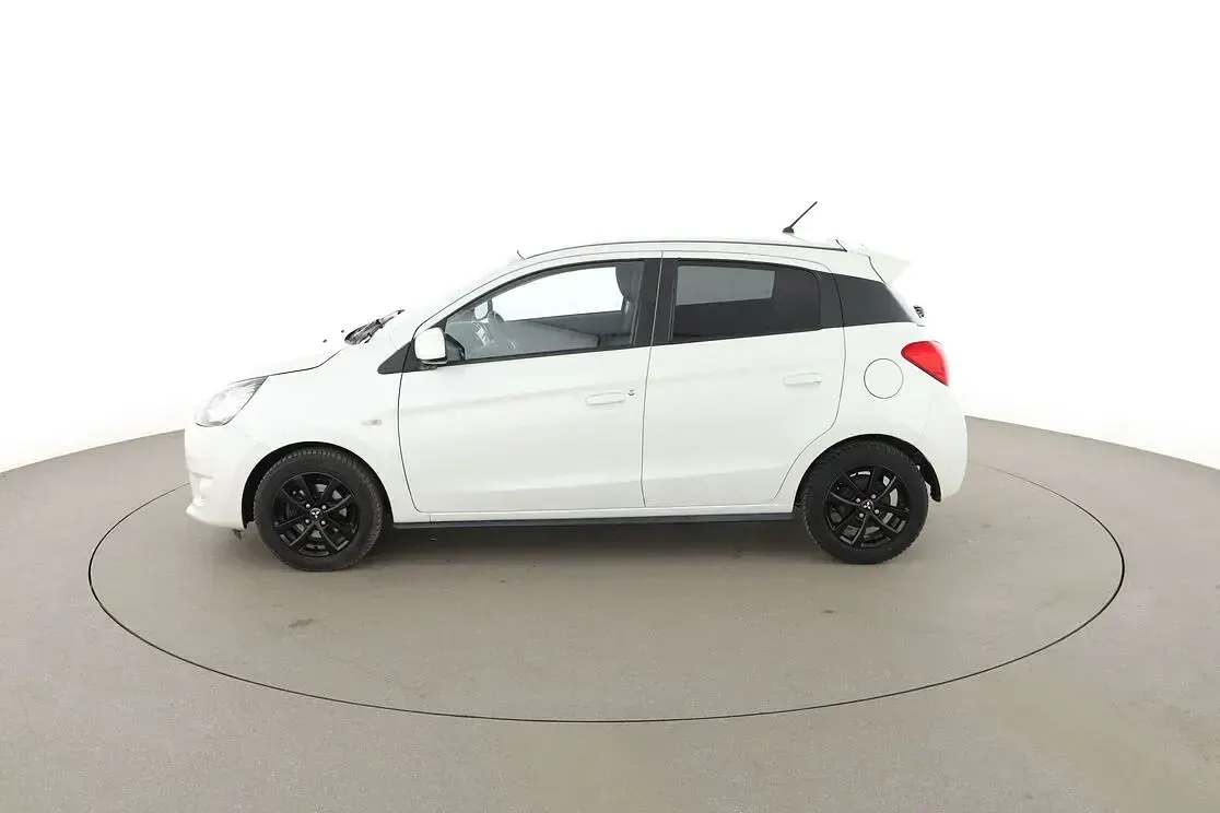 Gebraucht Mitsubishi Space Star Diamant Edition 80 PS (58 kW) 2016 Weiß Kleinwagen