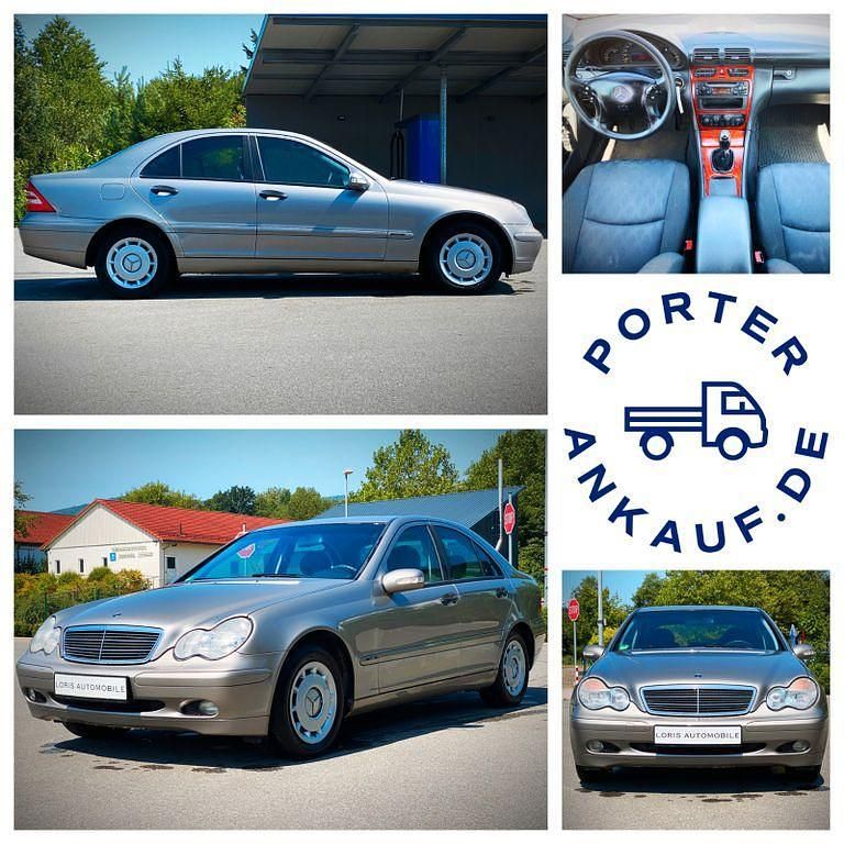 Beige Gebraucht 2004 Mercedes C180 Classic Limousine | 1.350 € (Superpreis) - Bild 1/4