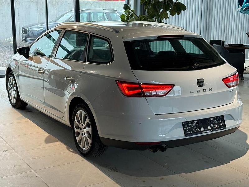 Gebraucht Seat Leon ST Style 110 PS (80 kW) 2015 Weiß Kombi