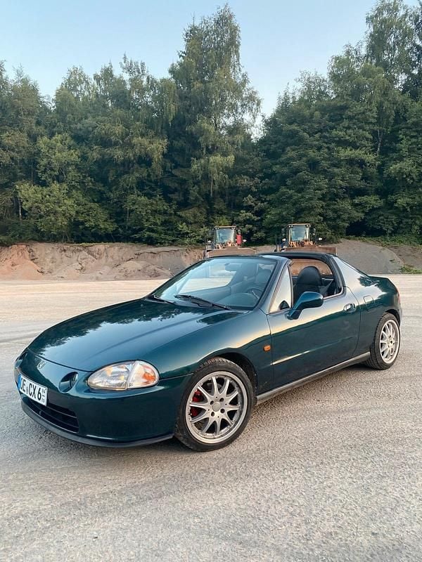 Grün Gebraucht 1997 Honda CR-X Coupé | 4.999 € (Guter Preis) - Bild 1/4