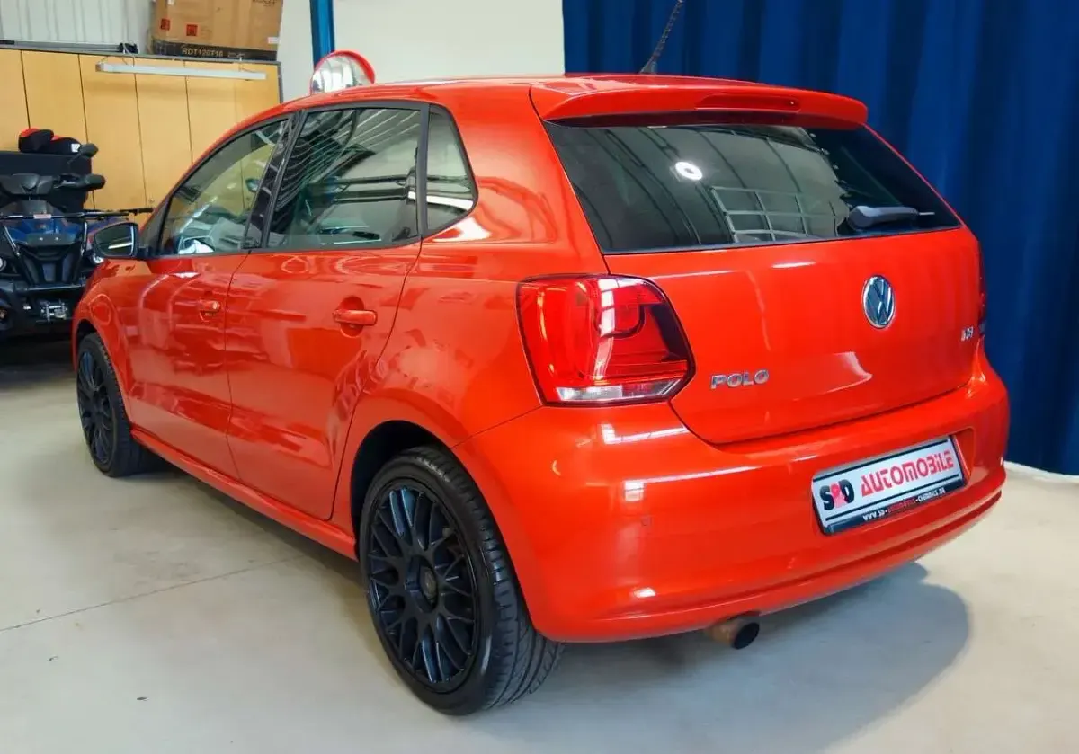 Gebraucht VW Polo Comfortline 105 PS (77 kW) 2010 Orange Kleinwagen