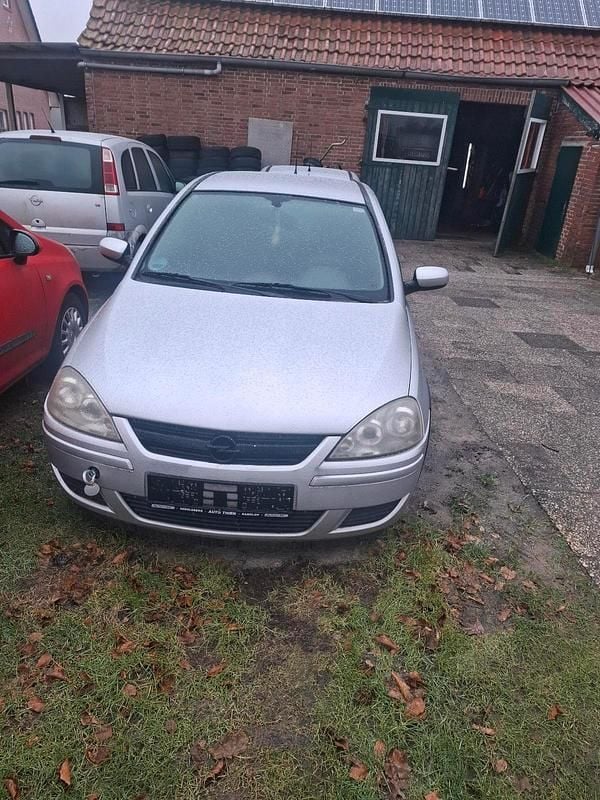 Blau Gebraucht 2005 Opel Corsa Kleinwagen | 300 € (Superpreis) - Bild 1/4