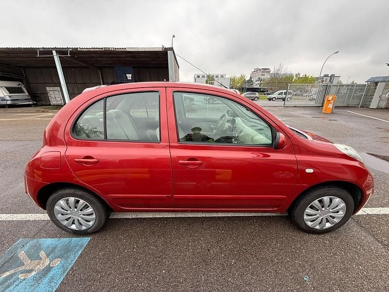 Gebraucht Nissan Micra Acenta 80 PS (58 kW) 2007 Rot Kleinwagen
