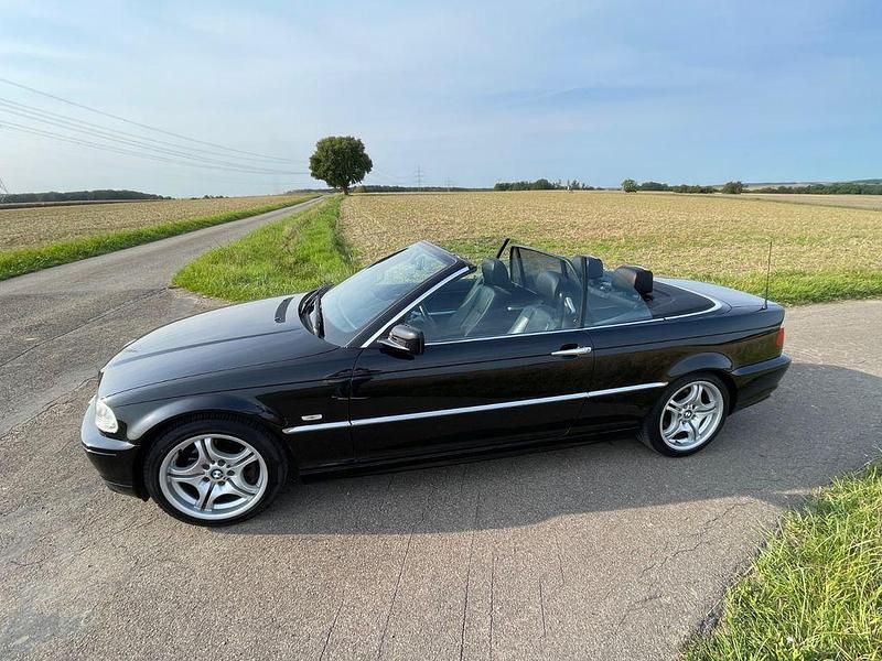 Gebraucht BMW 325 Cabriolet 192 PS (141 kW) 2000 Schwarz Cabrio