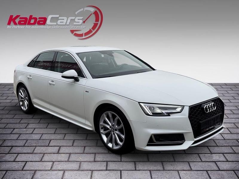 Weiß Gebraucht 2015 Audi A4 S-Line Limousine | 15.990 € (Fairer Preis) - Bild 1/4