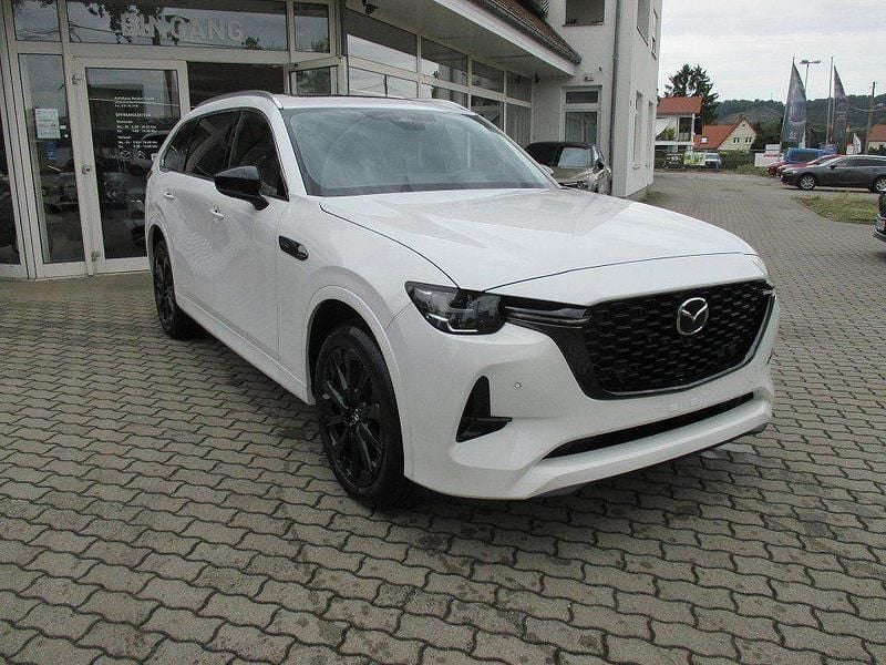Weiß Neu 2025 Mazda CX-80 Homura-Line SUV | 62.880 € (Etwas zu teuer) - Bild 1/4