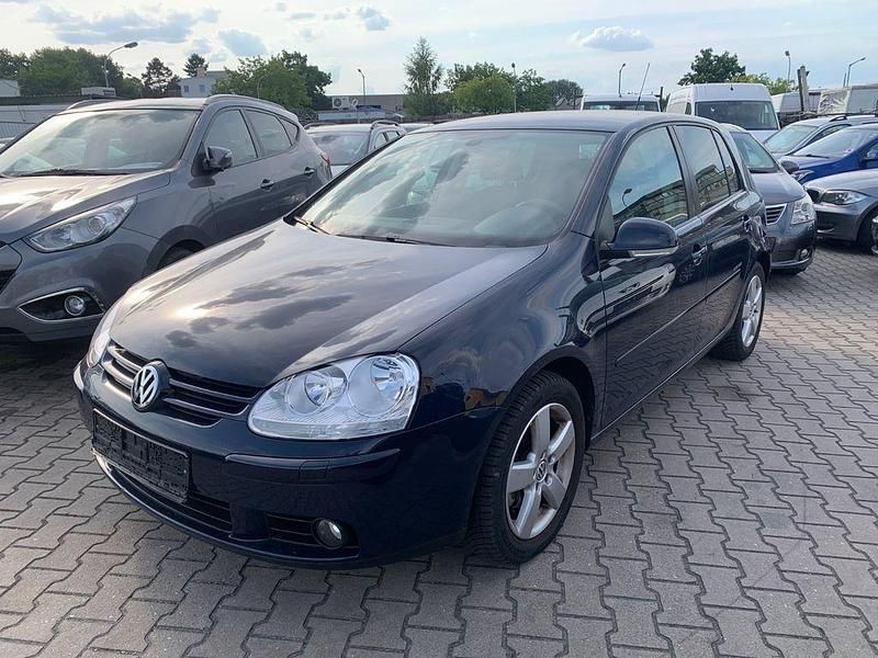 Blau Gebraucht 2008 VW Golf VI United Limousine | 2.499 € - Bild 1/4