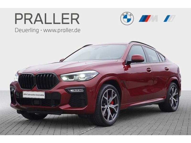 Flamencorot brillanteffekt (metallic) Gebraucht 2020 BMW X6 Sport Line SUV | 59.900 € (Guter Preis) - Bild 1/4