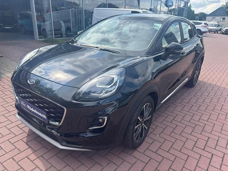 Gebraucht Ford Puma Titanium 125 PS (91 kW) 2021 Schwarz SUV