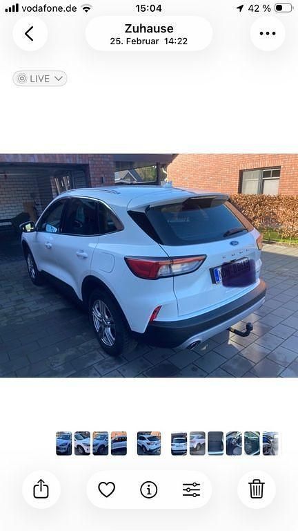 Gebraucht Ford Kuga Titanium 224 PS (164 kW) 2022 Weiß SUV