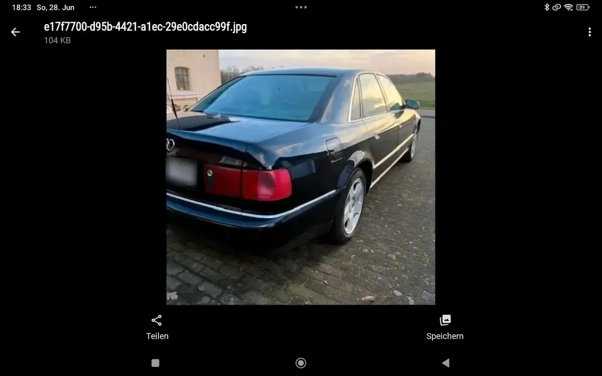 Gebraucht Audi A8 250 PS (183 kW) 2001 Schwarz Limousine