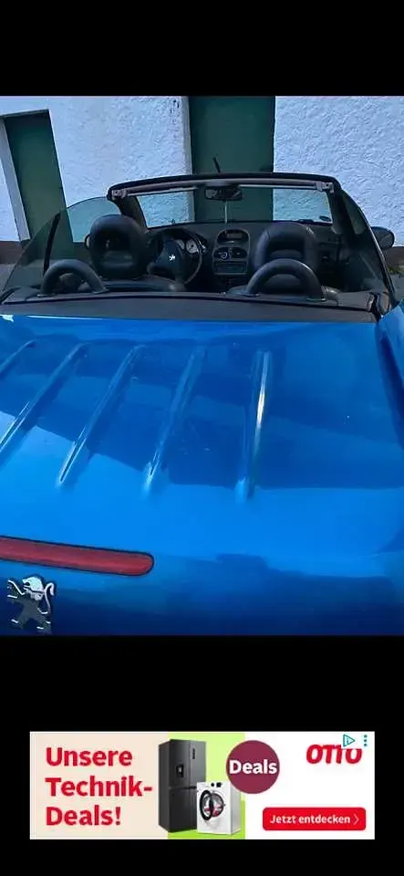Gebraucht Peugeot 206 CC 109 PS (80 kW) 2002 Cabrio