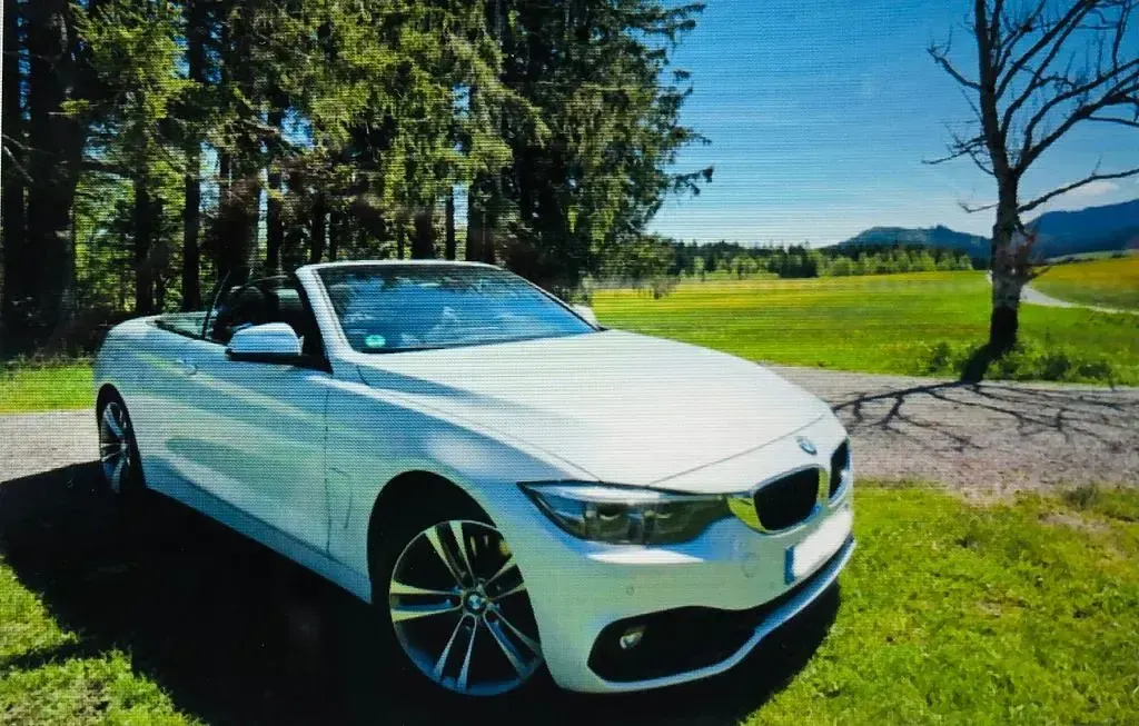 Gebraucht BMW 430 Cabriolet Sport Line 258 PS (189 kW) 2017 Weiß Cabrio