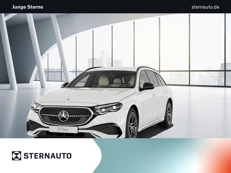 Unilack polarweiß Gebraucht 2023 Mercedes E300 AMG Kombi | 49.980 € (Guter Preis) - Bild 1/4
