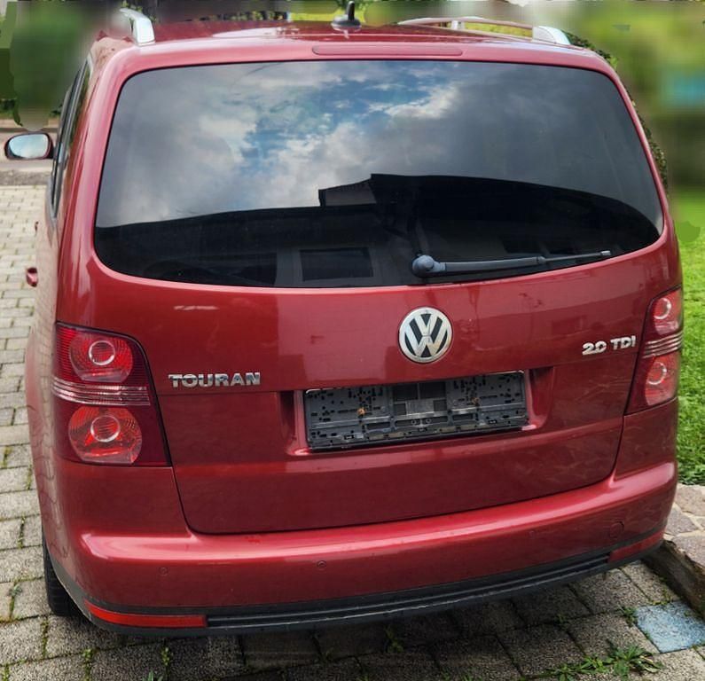 Gebraucht VW Touran Highline 170 PS (125 kW) 2007 Rot Van / Kleinbus