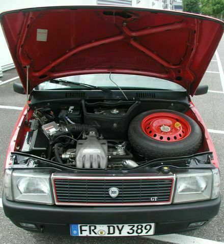 Gebraucht Lancia Ypsilon 72 PS (52 kW) 1991 Rot Kleinwagen