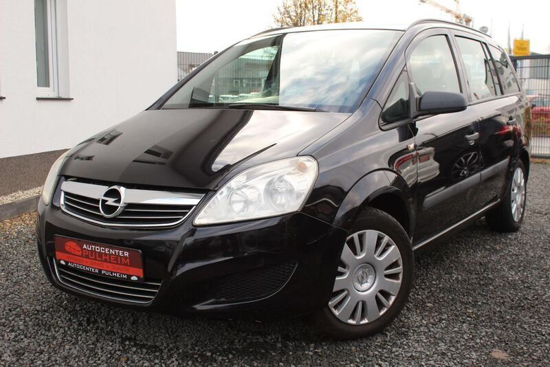 Schwarz Gebraucht 2009 Opel Zafira Selection Van / Kleinbus | 5.499 € (Teuer) - Bild 1/4