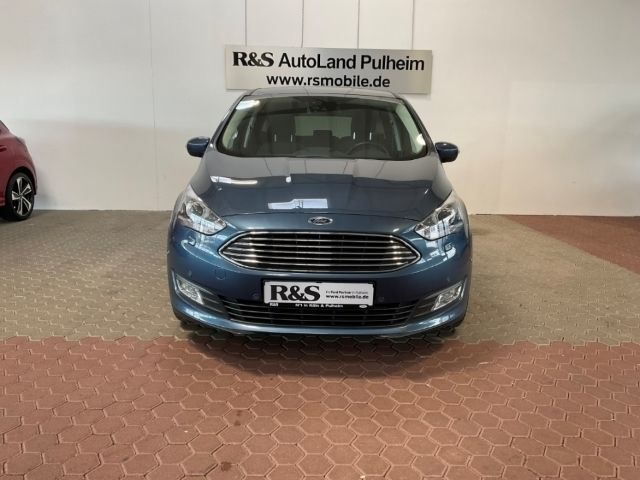 Gebraucht Ford C-MAX Titanium 125 PS (91 kW) 2019 Blau Van / Kleinbus