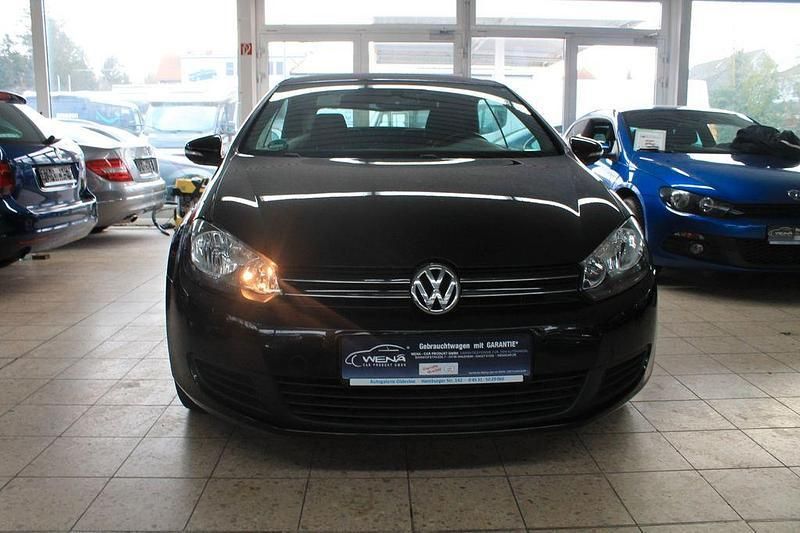 Gebraucht VW Golf Cabriolet Basis 105 PS (77 kW) 2012 Schwarz Cabrio