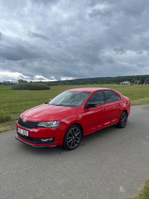 Rot Gebraucht 2018 Skoda Rapid Monte Carlo Limousine | 12.580 € (Fairer Preis) - Bild 1/4