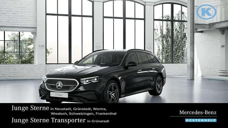 Lack obsidianschwarz Gebraucht 2025 Mercedes E450 AMG Kombi | 94.450 € (Teuer) - Bild 1/4