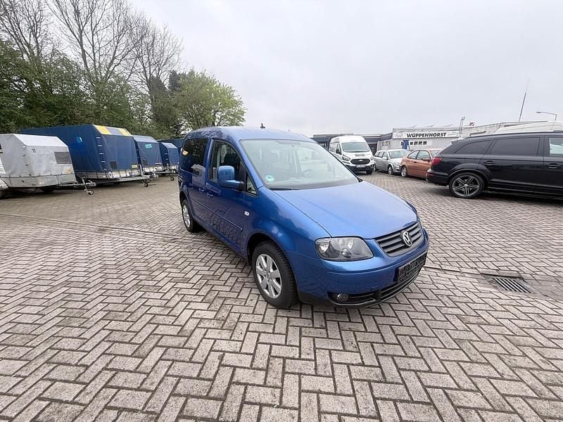 Second-hand VW Caddy 105 CP (77 kW) 2006 Albastru Monovolum