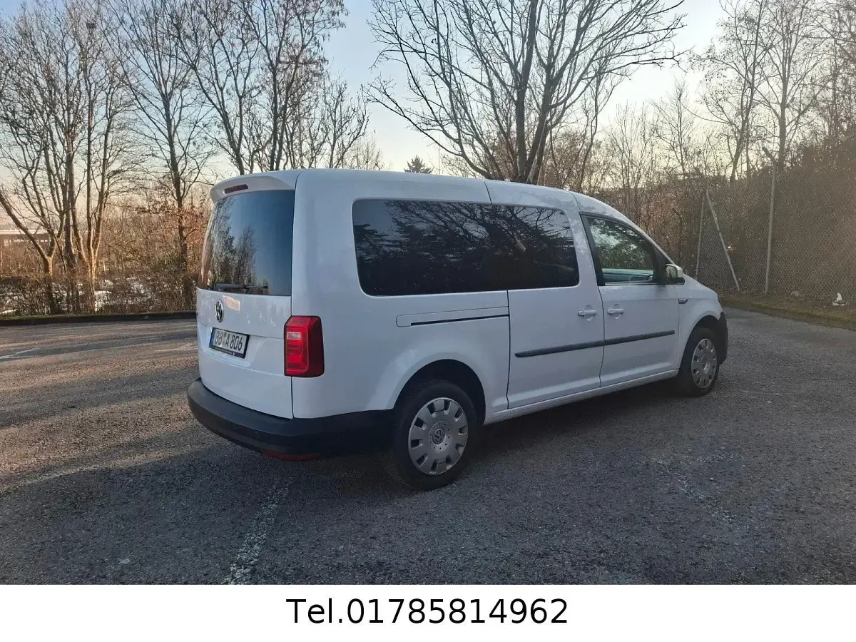 Second-hand VW Caddy Maxi 150 CP (110 kW) 2018 Alb Monovolum