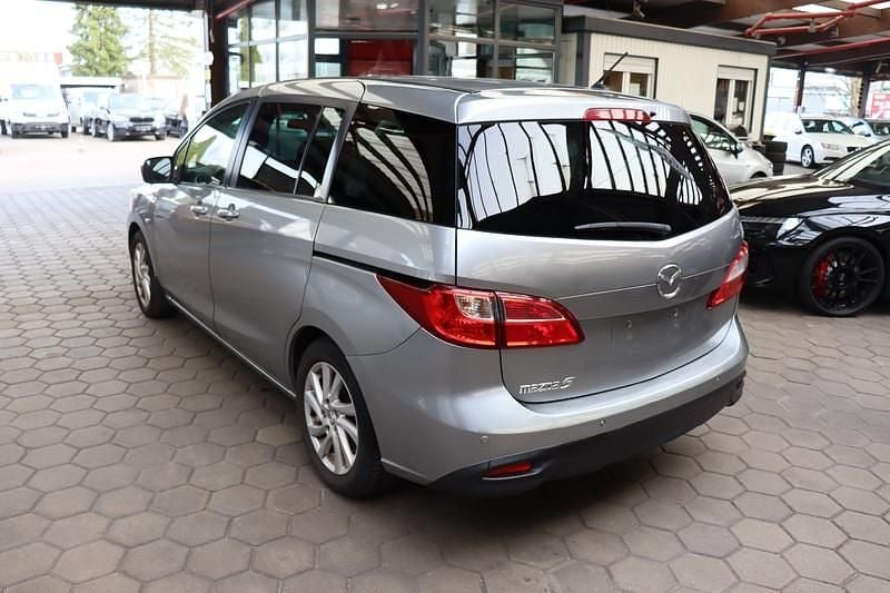 Gebraucht Mazda 5 Center-Line 116 PS (85 kW) 2011 Silber Van / Kleinbus