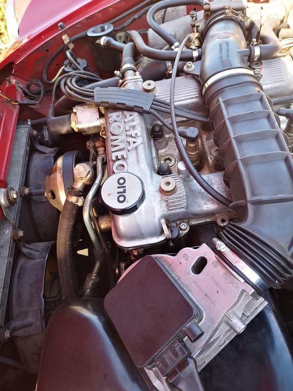 Gebraucht Alfa Romeo Spider 120 PS (88 kW) 1992 Rot Cabrio