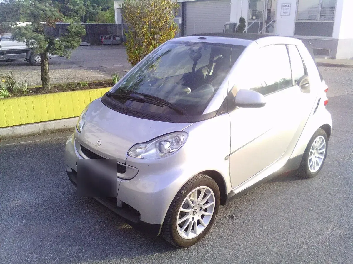 Gebraucht Smart ForTwo Cabrio 55 PS (40 kW) 2009 Silber Cabrio