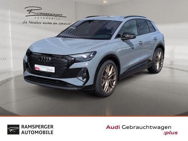 Kieselgrau Gebraucht 2024 Audi Q4 e-tron Ambiente SUV | 50.880 € (Teuer) - Bild 1/4