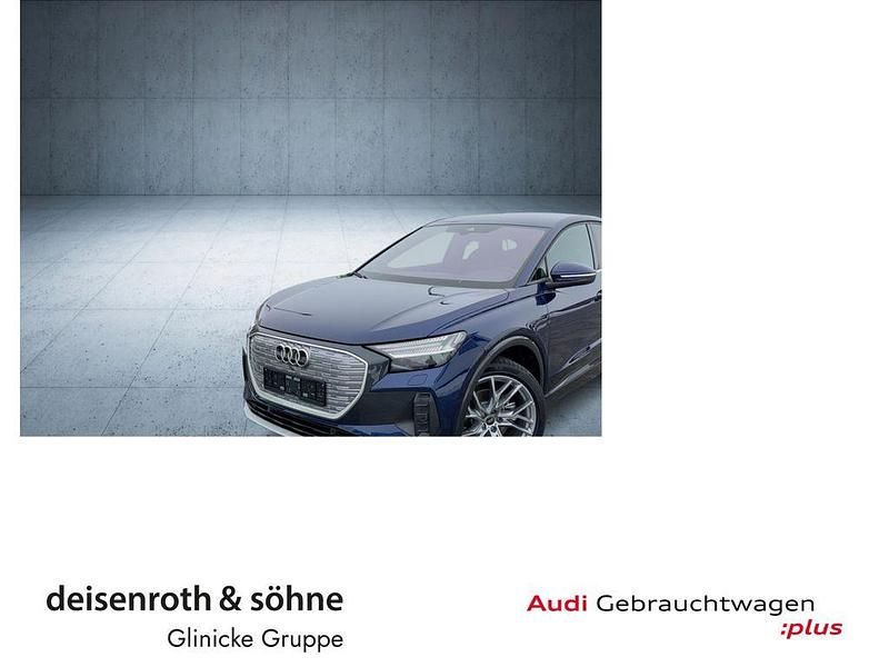 Navarrablau metallic Gebraucht 2025 Audi Q4 Sportback e-tron Ambiente SUV | 49.505 € - Bild 1/4
