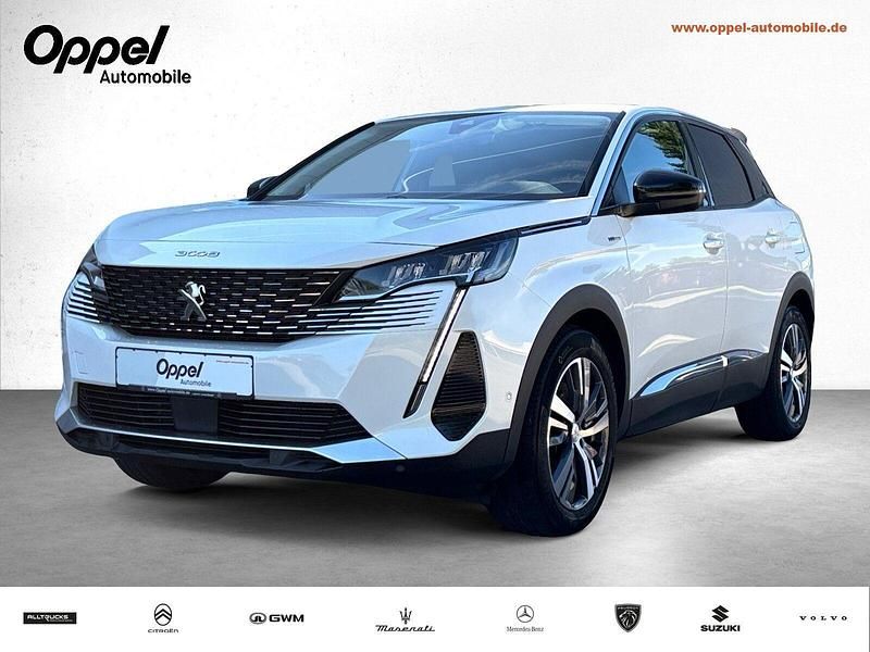 Weiß Gebraucht 2022 Peugeot 3008 Allure SUV | 23.799 € (Fairer Preis) - Bild 1/3